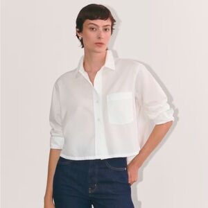 Everlane White Button Down Shirt